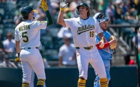 A’s Rising Stars Nick Kurtz, Jacob Wilson Compete for Major League Award