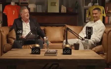 Cristiano Ronaldo Praises Đoković as Sporting Great in Piers Morgan Interview (VIDEO)