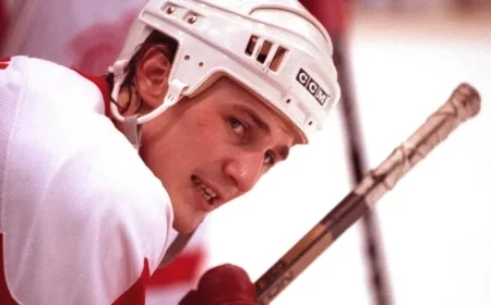 Sergei Fedorov Celebrates Detroit Red Wings History with Family Pride