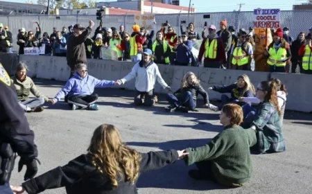 14 Suburban Mothers Arrested During Broadview ICE Facility Sit-in Protest