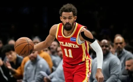 Hawks’ Young Faces 4-Week Absence Due to Knee Sprain