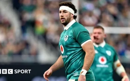 Caelan Doris Starts; Tadhg Beirne Returns for Ireland v Japan Match