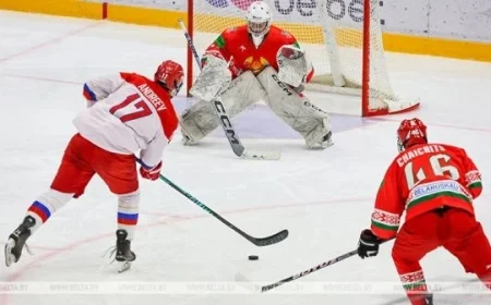 Belarus U18 Hockey Team Triumphs in Minsk 3×3 Tournament