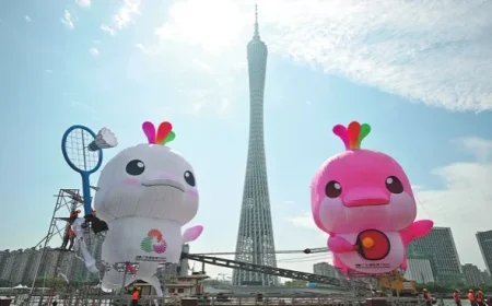 Guangzhou Prepares Energetically for National Games