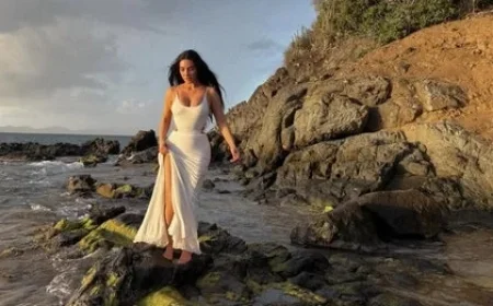 Kim Kardashian Shares Glamorous Photos Ahead of Bar Exam Results