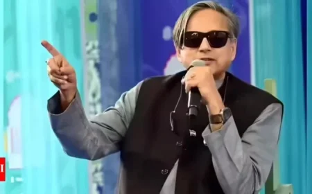 Shashi Tharoor Criticizes Delhi Air Pollution with ‘Injurious to Health’ Remark