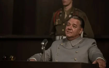 Russell Crowe Portrays Menacing Nazi in ‘Nuremberg’ Film