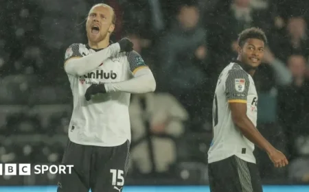 Lars-Jorgen Salvesen: Derby County Striker Scores ‘Dream’ Winning Goal