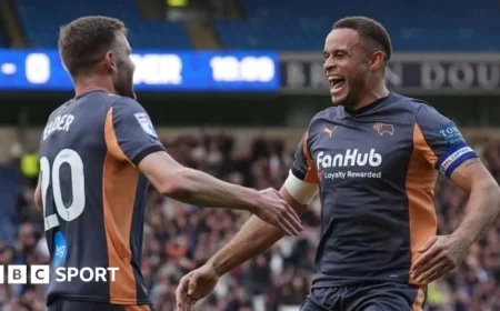 Live Championship Scores: Blackburn vs Derby Updates and Results