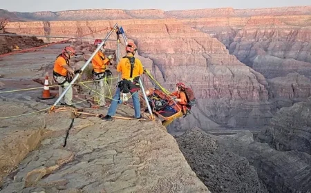 Man Falls Over 100 Feet to Death at Grand Canyon, Sheriff Reports