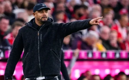 Vincent Kompany Aims to Break Guardiola’s Record Against FC Bayern