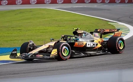 Norris Aims to Outperform Rivals in Sao Paulo Showdown