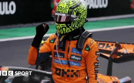 Lando Norris Triumphs in Sao Paulo Sprint Following Piastri Crash