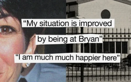 Ghislaine Maxwell Thrives in Texas Minimum-Security Prison, Emails Reveal