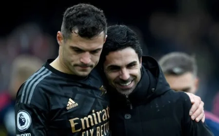 Arteta Praises Xhaka as Top Summer Signing