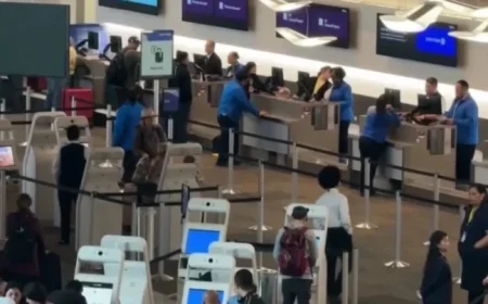 FAA Union Protests at O’Hare as Government Shutdown Hits Flights