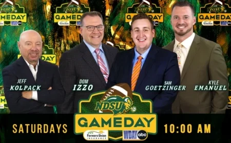Watch ‘Bison Gameday’ Pregame Show Live at 10 a.m. on WDAY