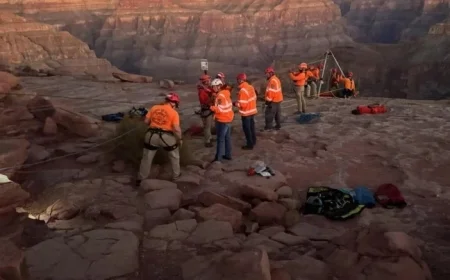 Man Plummets Over 100 Feet to Death in Grand Canyon