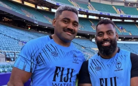 Sowakula Debuts for Flying Fijians in Clash with England Today