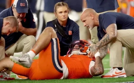 Syracuse Loses Key Offensive Lineman for Miami Game