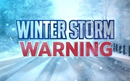 Winter Storm Warning: Where alerts are posted today and what to expect through Monday