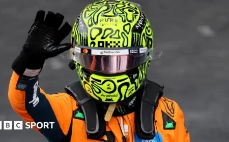 Lando Norris Claims Sao Paulo Pole; Piastri Fourth, Verstappen 16th