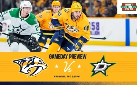 Stars Face Predators in Exciting November 8 Showdown