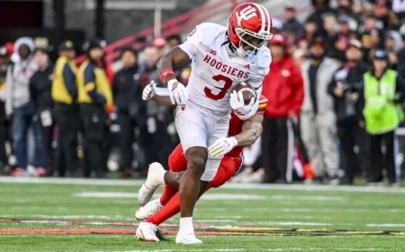 NFL Draft Profile: Indiana WR Omar Cooper Jr. Week 11 Scouting Report