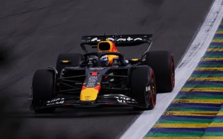 F1 qualifying today: Norris on Brazil pole as Antonelli stars; Sprint goes to McLaren after Piastri crash