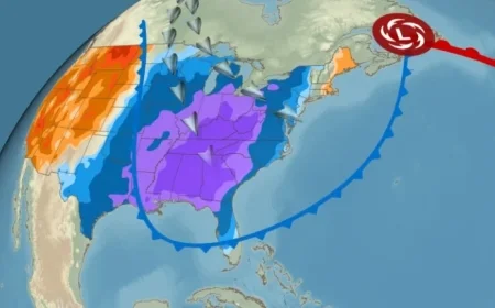 South Faces Record-Breaking Lows Amid Severe Temperature Swings