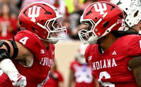 Indiana LB Fisher Confirmed to Play; Sarratt’s Status Uncertain, Sources Reveal