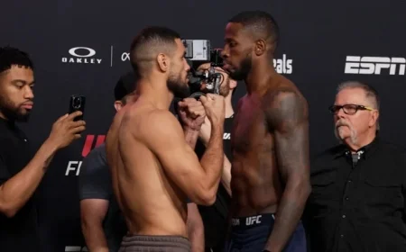 UFC Fight Night 264: Live Results and Round-by-Round Coverage