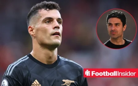 Granit Xhaka’s Sunderland renaissance peaks with emotional reunion against Arsenal