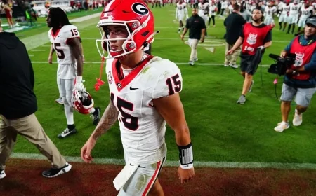 GA Bulldogs: Gunner Stockton Stars in 41–21 Win, Extends Georgia’s SEC Push