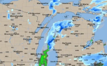 Winter Storm Watch: Heavy Snow Predicted for 5 Michigan Areas