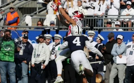 Indiana Football Triumphs Over Penn State with Stunning Miracle Catch