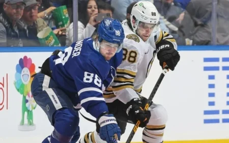 Bruins Aim for Sixth Consecutive Win Against Maple Leafs