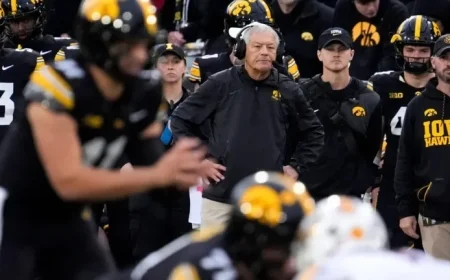 Iowa’s Kirk Ferentz Discusses Recent College Football Coach Firings