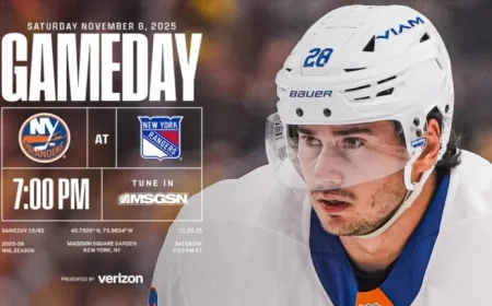 Islanders Face Off Against Rangers: Game Preview
