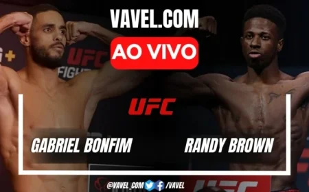 Live UFC Fight Night: Gabriel Bonfim vs. Randy Brown Updates