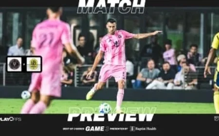 Inter Miami CF Faces Nashville SC in Crucial Game 3 Showdown