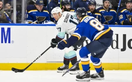 Kraken vs. Blues: Today’s Game Lineup Revealed