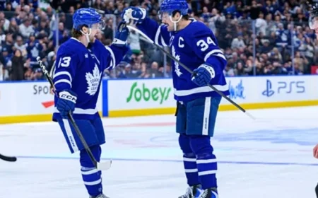 Leafs’ Maccelli Secures Victory with Winning Goal Against Former Team