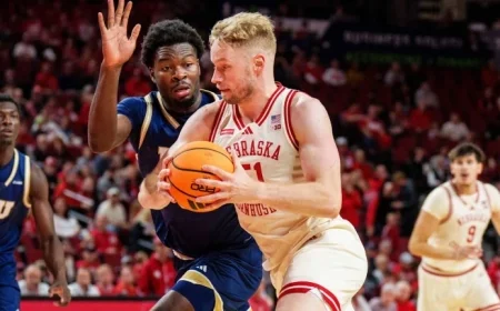 Mast Shines, Sandfort Dominates as Nebrasketball Defeats FIU