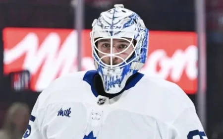 Dennis Hildeby Backs Up Stolarz Against Bruins; Starting Sunday vs. Hurricanes?