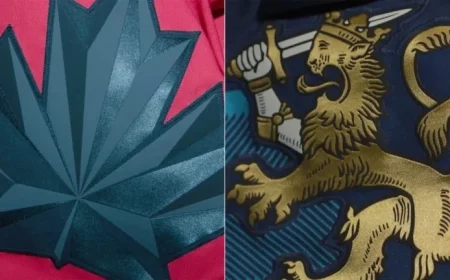 Canada and Finland Reveal Jerseys for Milano Cortina 2026 Winter Olympics