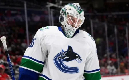 Canucks’ Thatcher Demko Sidelined Against Blue Jackets