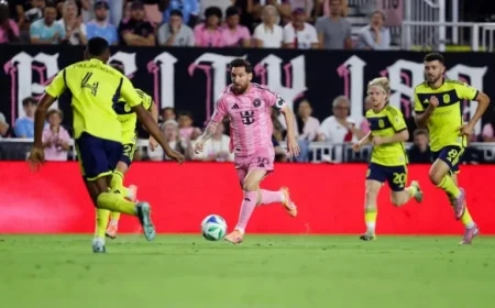 Inter Miami and Nashville Face Off in Crucial Playoff Showdown