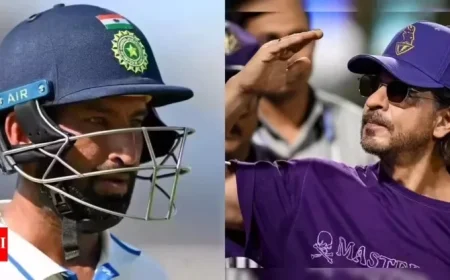 Shah Rukh Khan Rescues Cheteshwar Pujara’s Career with Bold Move