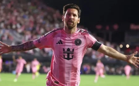 Messi’s Double Secures Miami’s First Playoff Series Victory